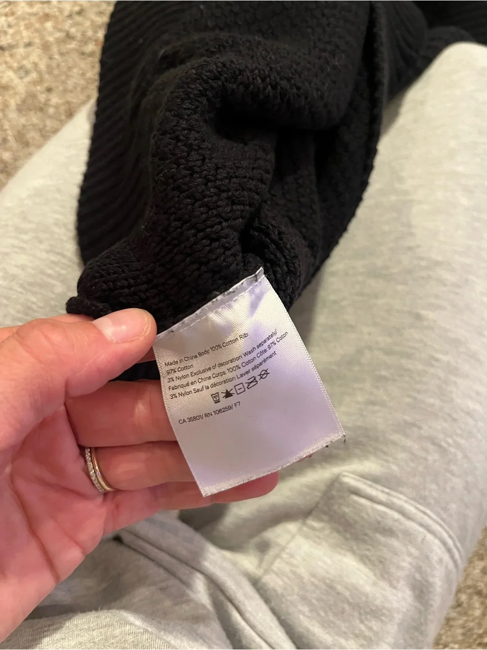 LuLuLemon Cashlu Boxy Knit Crewneck Sweater